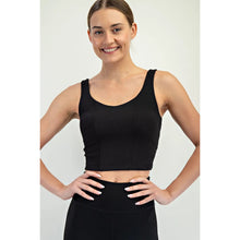 Load image into Gallery viewer, Rae Mode Ribbed V Neck Sports Top

