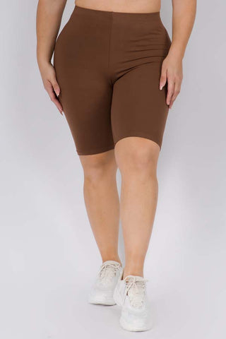 Yelete Peach Skin Bike Shorts