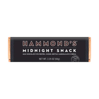 Hammond's Candies - Candy Bar - Milk Chocolate - Midnight Snack - 2.25 oz