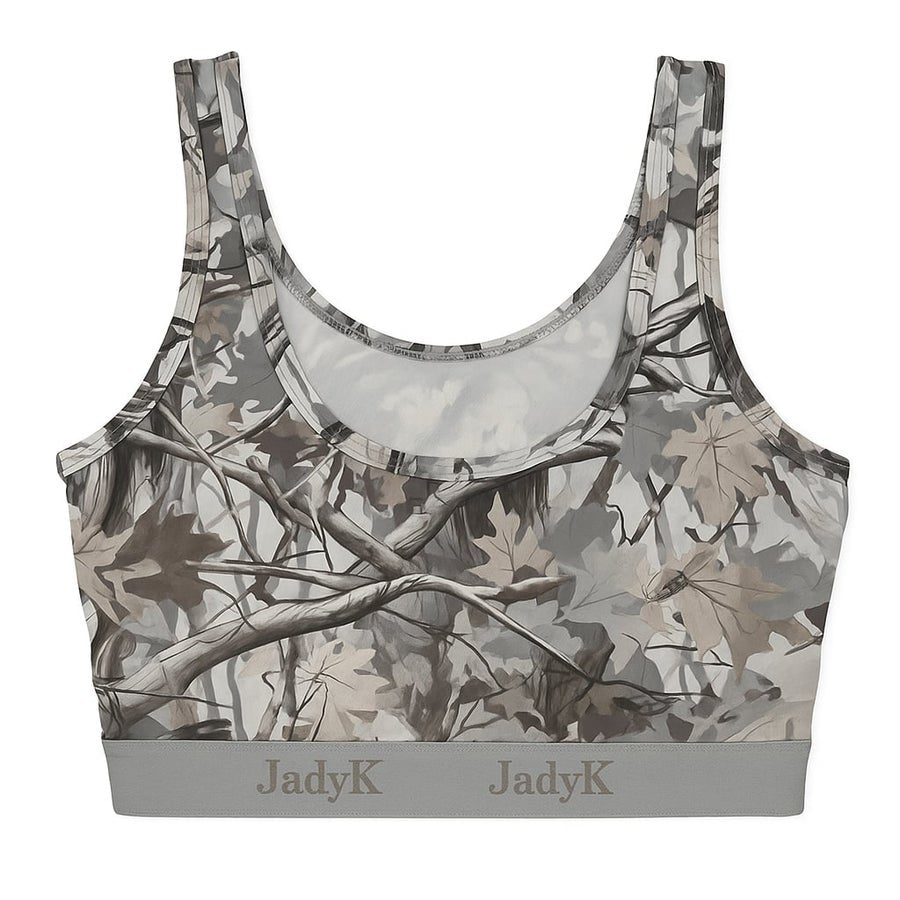 JadyK Arya Bralette – Camo Print Bralette with Comfort Fit