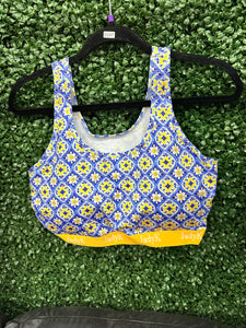 Jady K Arya Print collection Round back- Pink Bows, Boots, Amalfi Tile, & Fiesta