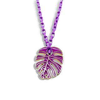 Treasure Jewels - Purple Palm Necklace