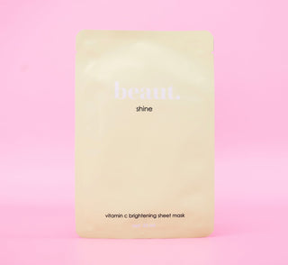 Beaut. shine sheet mask