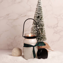 Load image into Gallery viewer, A Cheerful Giver - Snowman Baby Candle (10oz.) – Candy Cane
