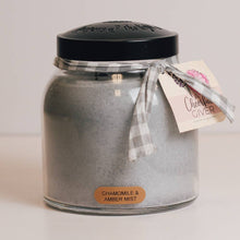 Load image into Gallery viewer, A Cheerful Giver - KOTL Papa Candle (34oz.) - Chamomile &amp; Amber Mist
