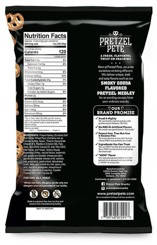 Pretzel Pete - Smoky Gouda Pretzel Medley 9.5 oz