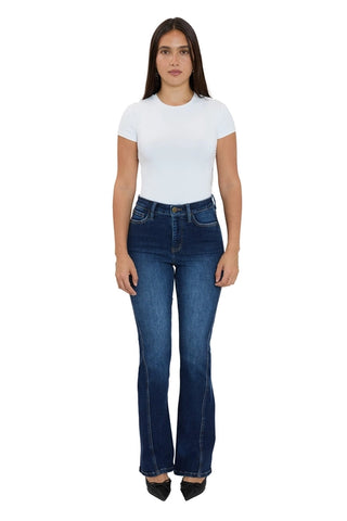 RFM Slim Flare Jeans - Medium Wash