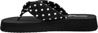Corkys Footwear Women's You Go Girl - Black/White Polka Dots