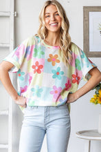 Load image into Gallery viewer, HEIMISH - SHORT SLEEVE FLORAL PRINT TOP
