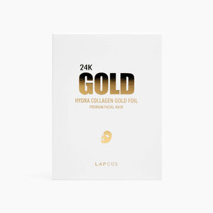LAPCOS - 24k Gold Foil Premium Face Mask 5-PACK