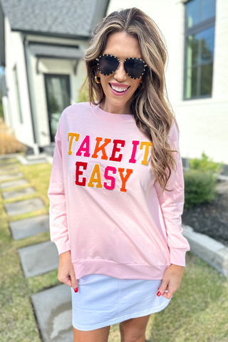 Jess Lea - Take It Easy Patch Pullover