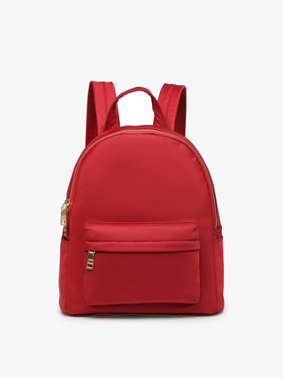 Jen & Co. - Phina Backpack – Front Zip Everyday Carry Bag
