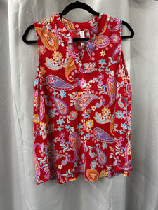 Dear Scarlett Lizzy Tank Red LIZT-C0049