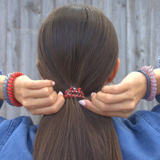 TELETIES - Spiral Hair Coils | Small | Blueberry Farms