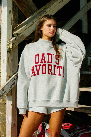 BUCKETLIST FAVORITE | Reversible Mock-Neck Sweatshirt
