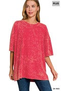 Load image into Gallery viewer, Oversized Boyfriend Tee Stonewashed
