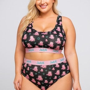 Jady K Arya Print collection Round back- Pink Bows, Boots, Amalfi Tile, & Fiesta