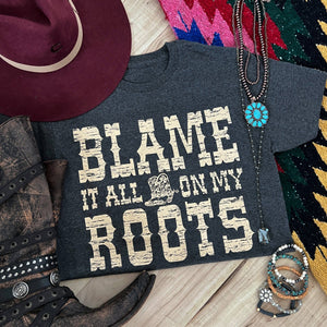 Festivitees - Blame It All On My Roots Soft Graphic Tee