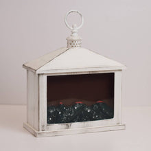 Load image into Gallery viewer, A Cheerful Giver - White Traditional Fireplace Lantern

