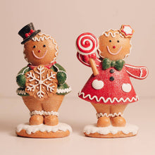 Load image into Gallery viewer, A Cheerful Giver - Mrs. Swirl Gingerbread — Christmas, Holiday Decorations
