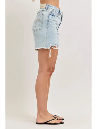 Judy Blue Jeans - High Waist Magic Dad Short w/ Cell Phone Back Pocket