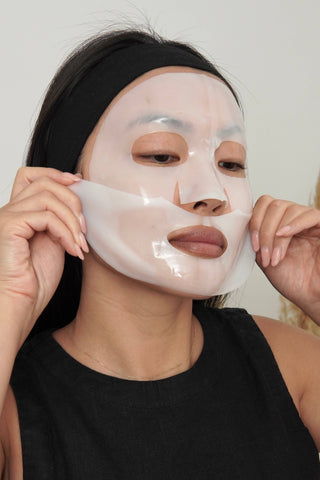 LAPCOS - Deep Collagen Glass Skin Overnight Mask 4-Pack Box