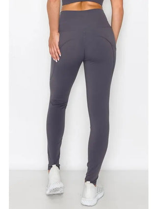 Yelete - Butter Soft Skinny Leggings with Pockets