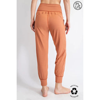 Rae Mode Butter Soft Joggers With Pockets – High-Waist Lounge Fit - Desert Sun