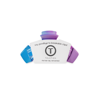 TELETIES - Classic Hair Clip | Tiny | Miami Vice