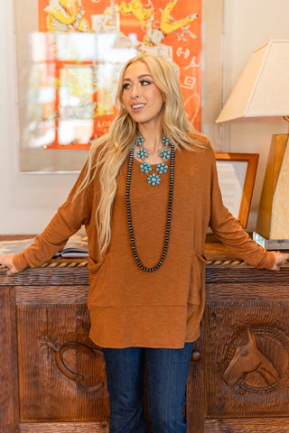 Andree Weekend Ease Pocket Top