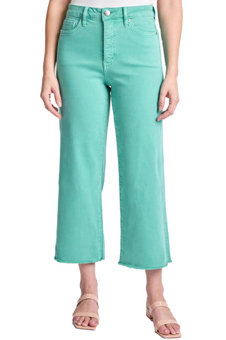 RFM - Chloe High Rise Cropped Wide Leg Jeans