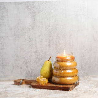A Cheerful Giver - Beehive Large Candle (30oz.) – Honey Pear Cider