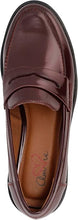 Load image into Gallery viewer, MIA Shoes Hali Loafer – Slip-On Moc Toe with Block Heel
