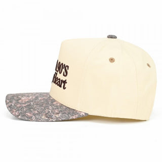 Two Tone "90s Country Heart" Canvas Embroidered Baseball Cap
