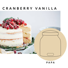 Load image into Gallery viewer, A Cheerful Giver - KOTL Papa Candle (34oz.) - Cranberry Vanilla
