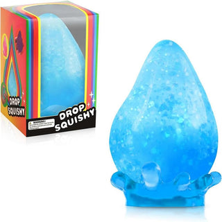 Raindrop Squishy Toy - Blue