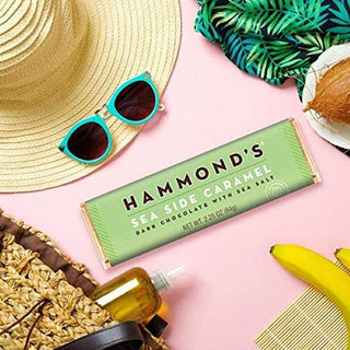 Hammond's Candies - Candy Bar - Dark Chocolate - Natural Seaside Caramel -2.25oz