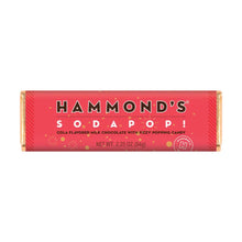 Load image into Gallery viewer, Hammond&#39;s Candies - Candy Bar - Milk Chocolate - Soda Pop! - 2.25 oz
