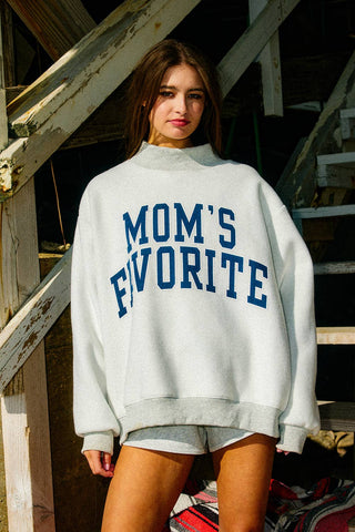 BUCKETLIST FAVORITE | Reversible Mock-Neck Sweatshirt