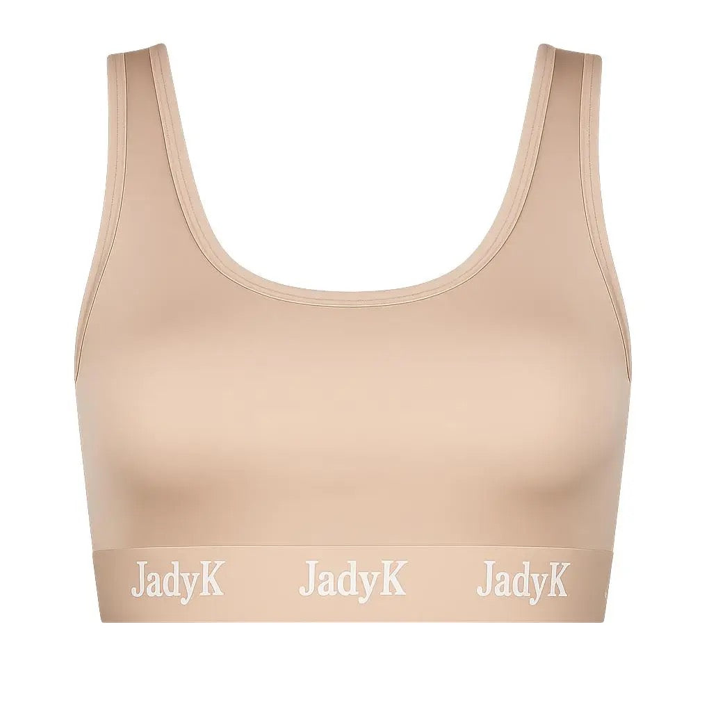 Jady K Arya Luxe Sport Bralette Tan