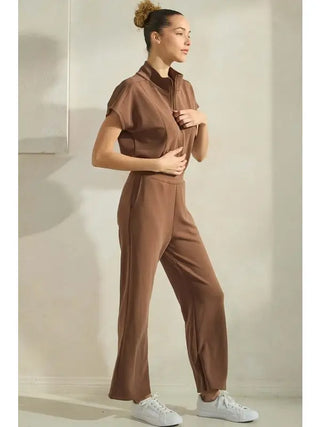 Yelete - Mocha Jumpsuit