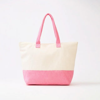 "Vacay Mode" Print Terry Cloth Tote Bag