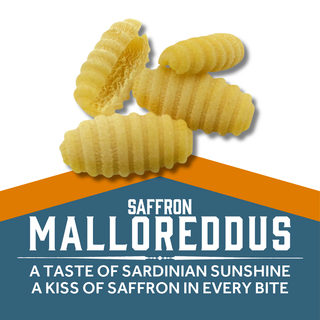 Sfoglini - Saffron Malloreddus, Organic Specialty Pasta