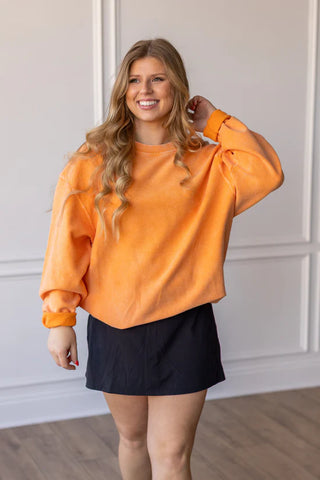 MOONRYDER Essential Luxe Corded Sweatshirt Solids