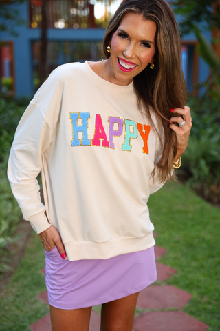 Jess Lea - Happy Patch Pullover