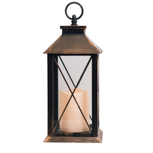 Load image into Gallery viewer, A Cheerful Giver - Copper LED Lantern
