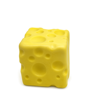 Novelty Brands - Fun Doh Slow Rise Cheese Squishies | Viral Sensory Display