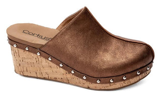 Corkys Marley Studded Clog - Antique Bronze