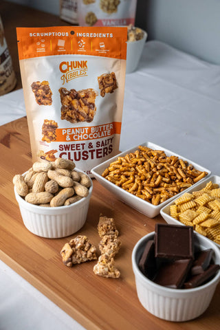 Chunk Nibbles - Peanut Butter Chocolate Chunk Nibbles 4.25oz Pouch