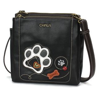 Merry Messenger Bag - Paw Print